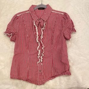 glory star button up top